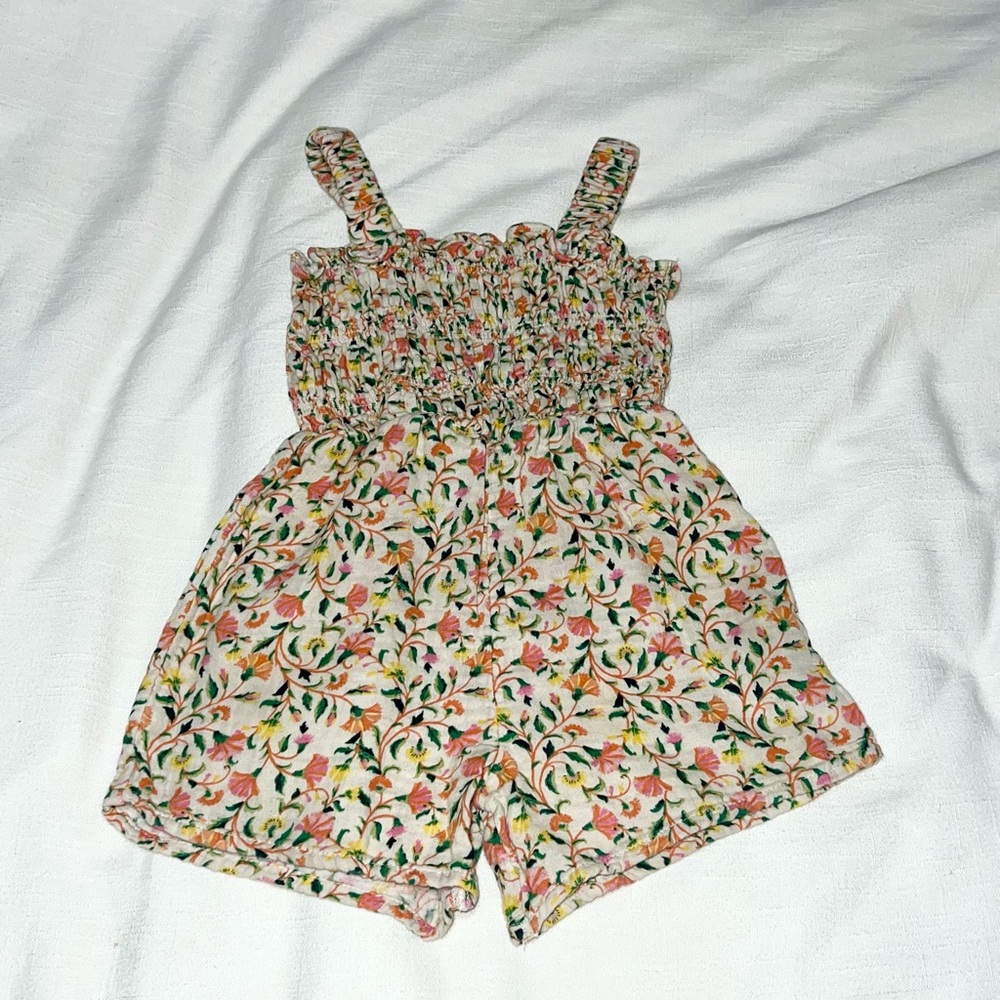 Old Navy Floral Kids Romper - Multicolor